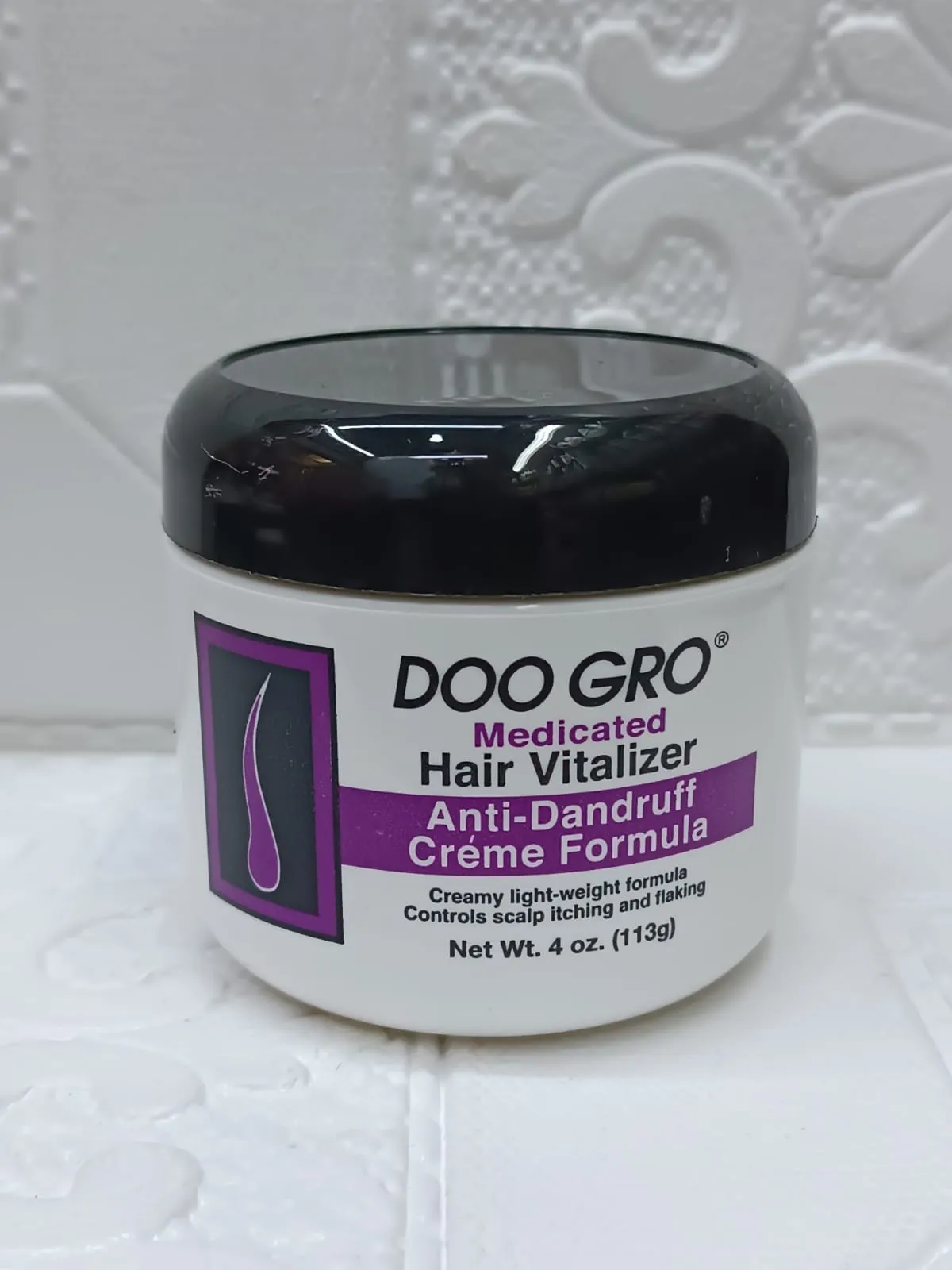 Doo® Gro Medicated Hair Vitalizer Anti-Dandruff Creme Formula 4oz