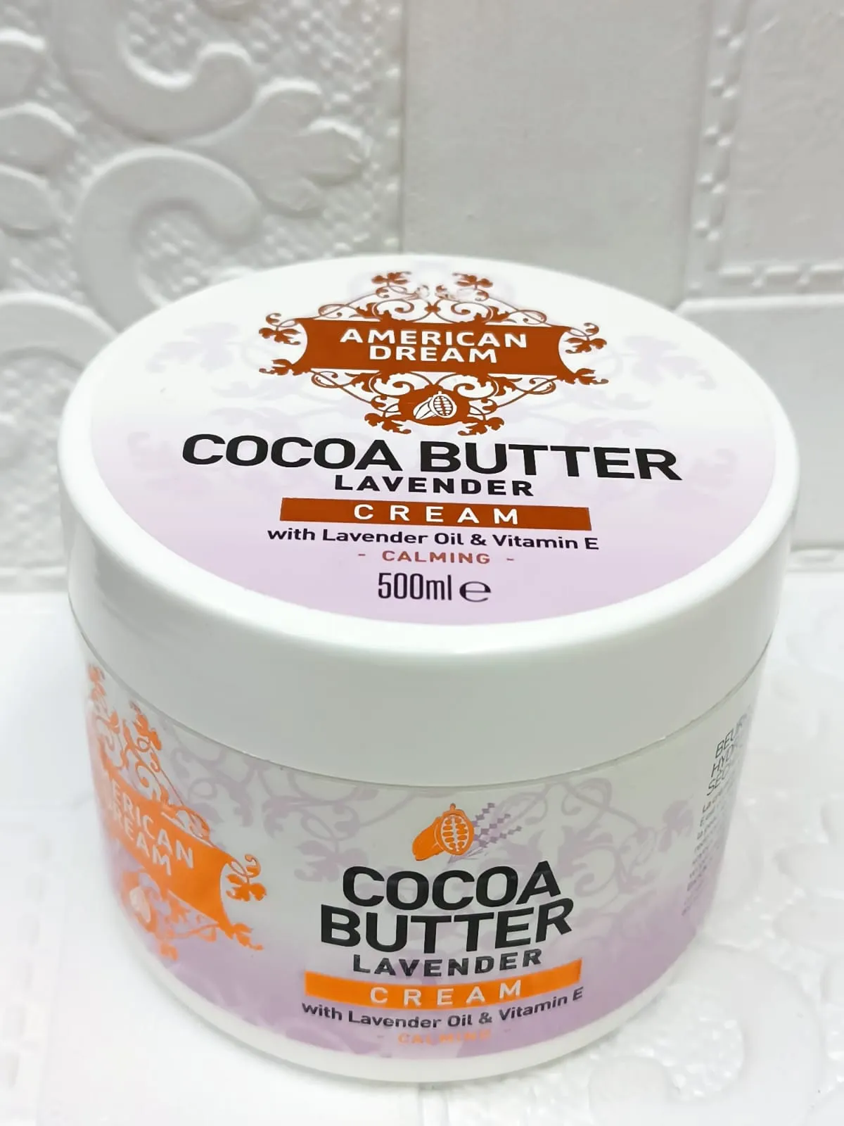 American Dream Cocoa Butter Lavender Body Cream 500ml
