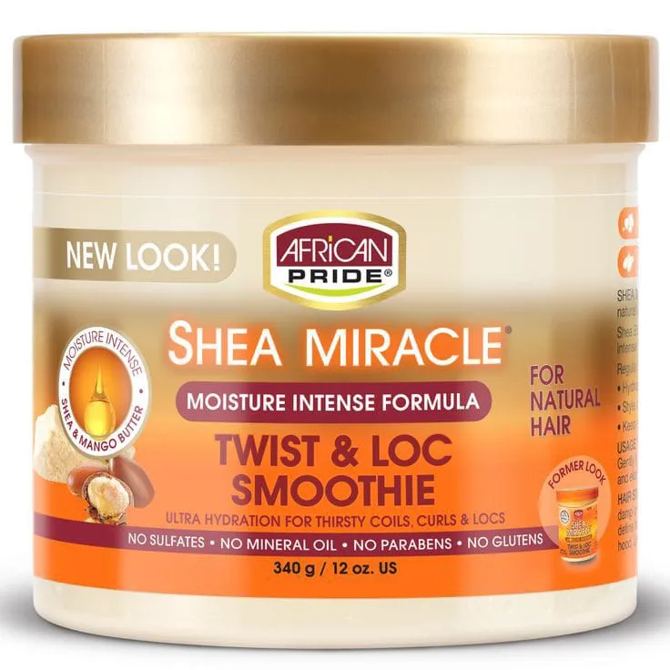African Pride Shea Miracle Twist & Loc Smoothie 12oz