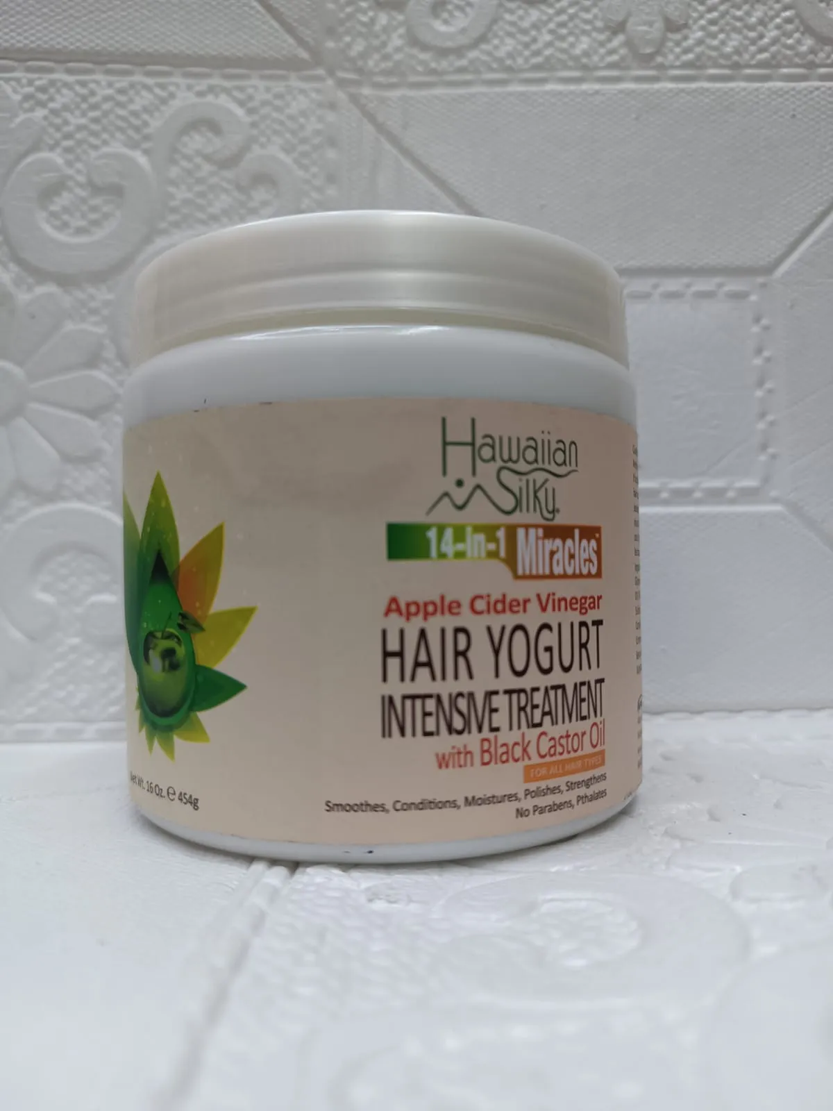 Hawaiian Silky 14-in-1 Miracles Hair Yogurt Intensive Treatment 16Oz