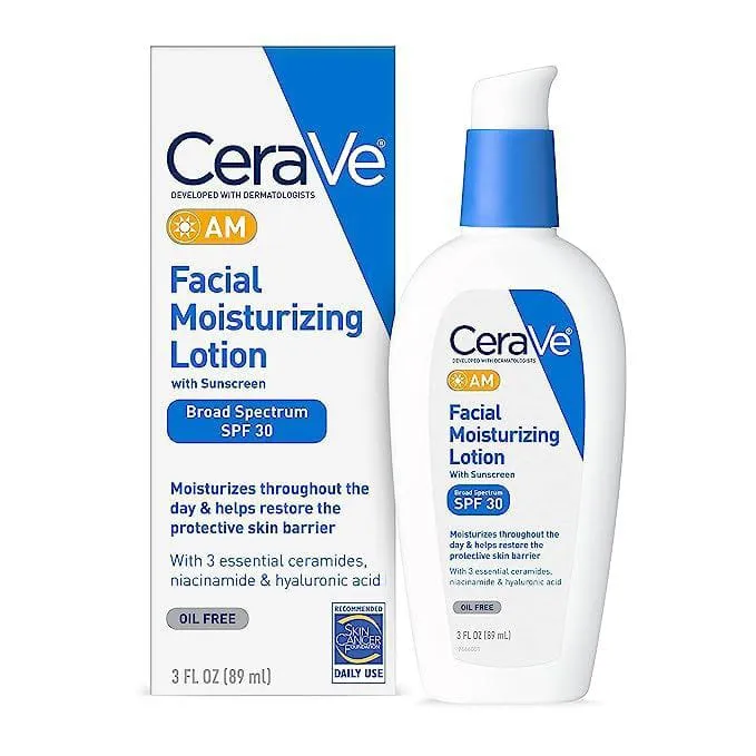 CeraVe Facial Moisturizing Lotion AM SPF 30.