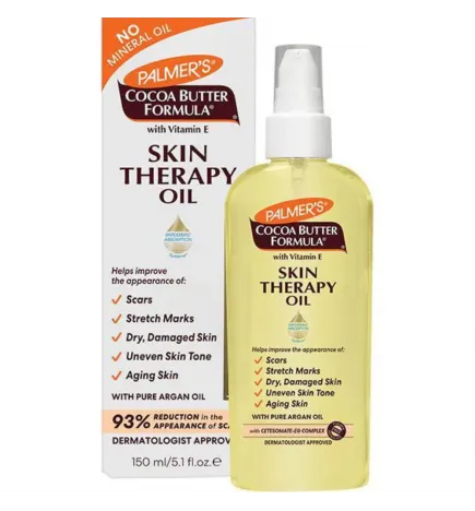 Cocoa Butter Skin Therapy Oil with Vitamin E.