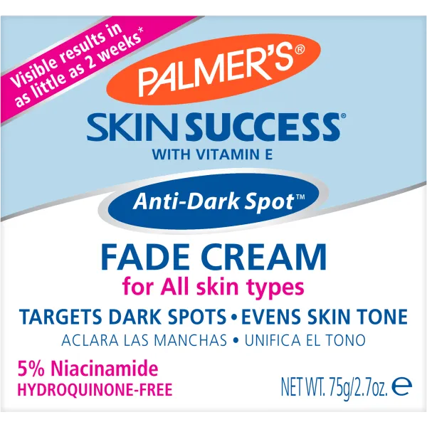 Palmers Anti-Dark Spot Fade Cream, for all Skin Types.