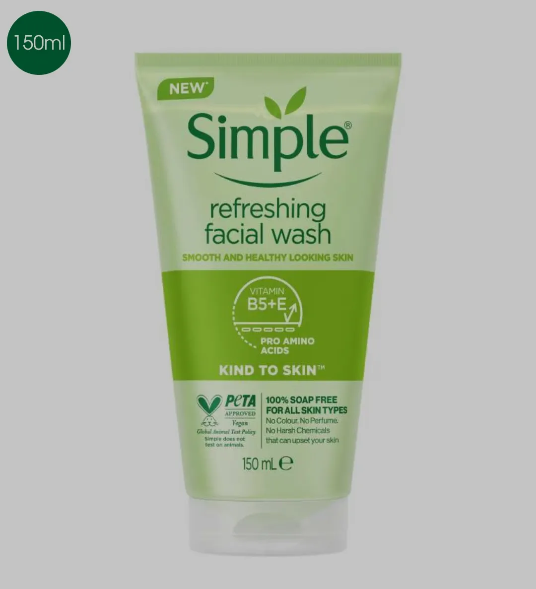 Simple Kind to Skin Refreshing Facial Wash 150ml