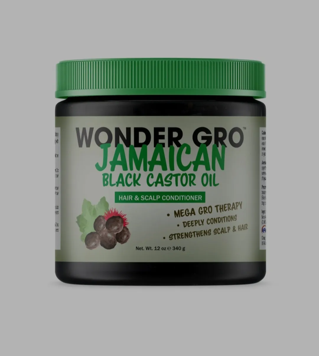 Wonder Gro Jamaican Black Castor Oil Hair & Scalp Conditioner 340g