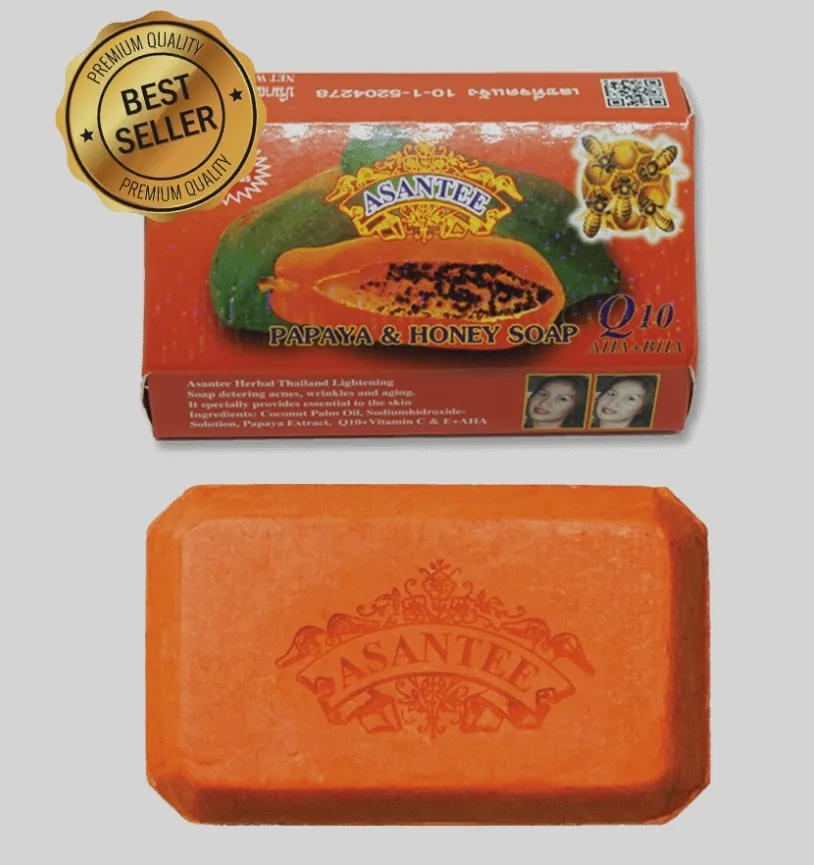 ASANTEE PAPAYA & HONEY SOAP