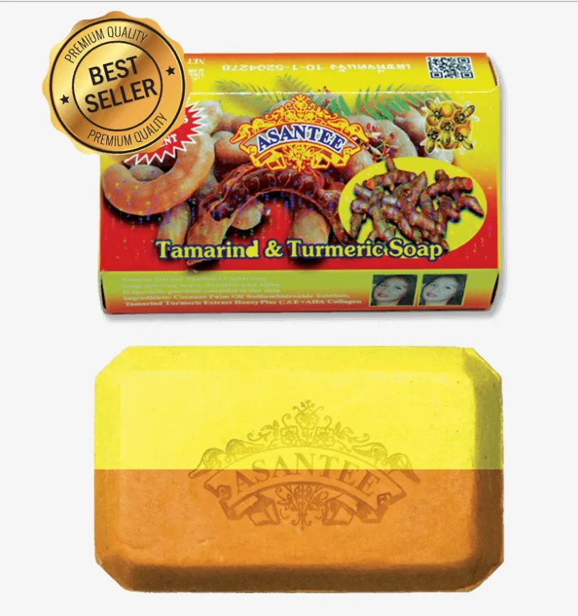 ASANTEE TAMARIND AND TURMERIC SOAP