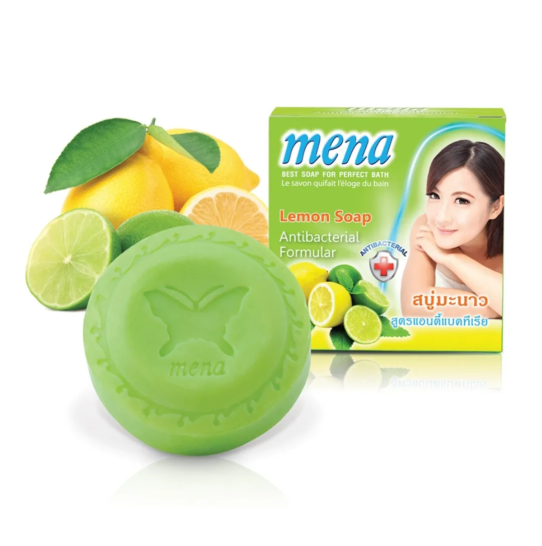 Mena Lemon Soap Antibacterial Formula