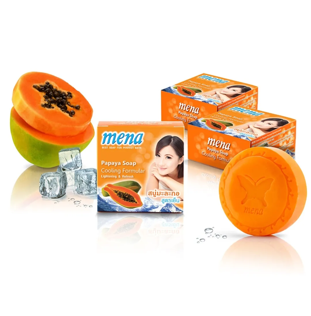 Mena Papaya Soap Cooling Formula
