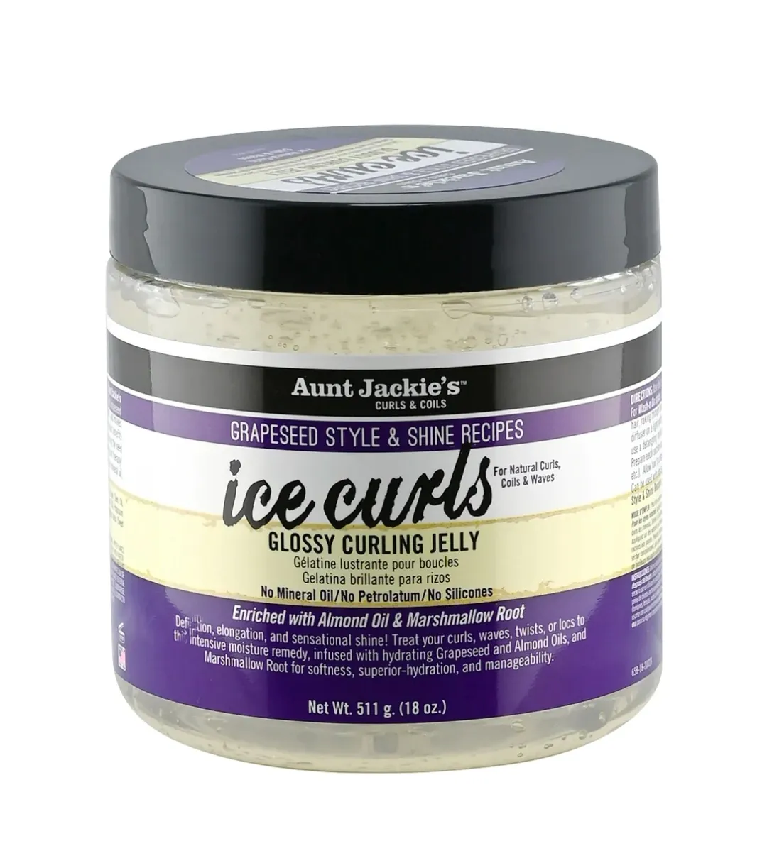 Auntie Jackie's Ice Curls Glossy Curling Jelly 511ml
