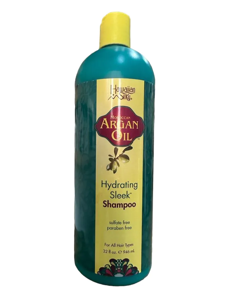 Hawaiian Silky Argan Hydrating Sleek Shampoo 946ml