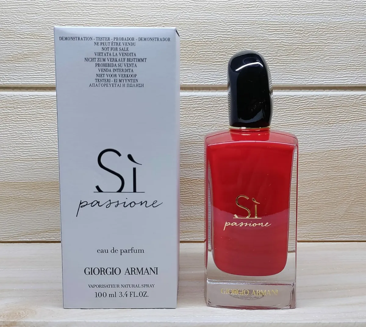 Giorgio Armani Si Passione Eau De Tester Parfum 100ml
