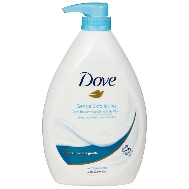Dove Gentle Exfoliating Sea Minerals Liquid Body Wash 1l